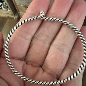 James Avery twisted hook on bracelet